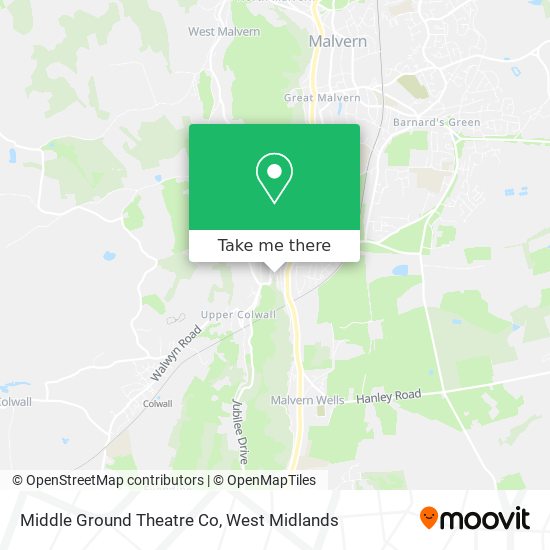 Middle Ground Theatre Co map