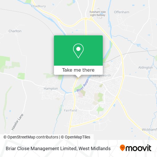 Briar Close Management Limited map