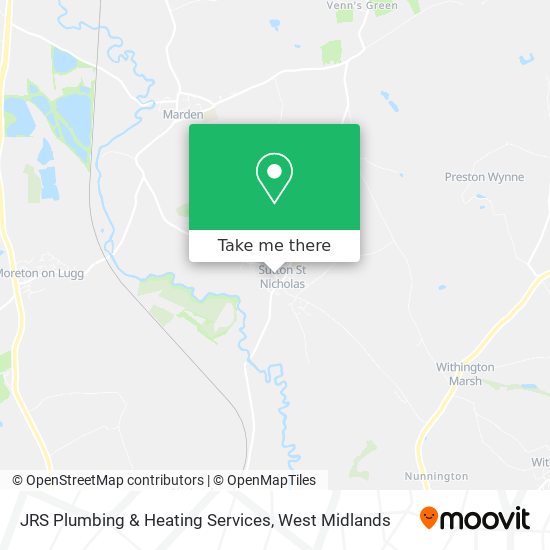 JRS Plumbing & Heating Services map