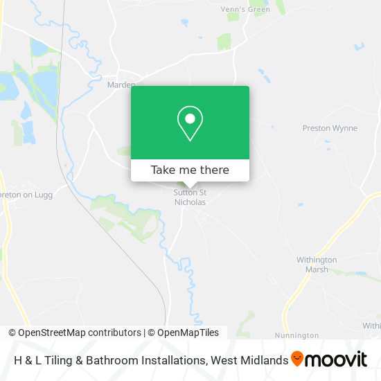 H & L Tiling & Bathroom Installations map