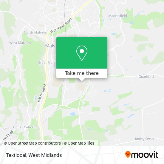 Textlocal map