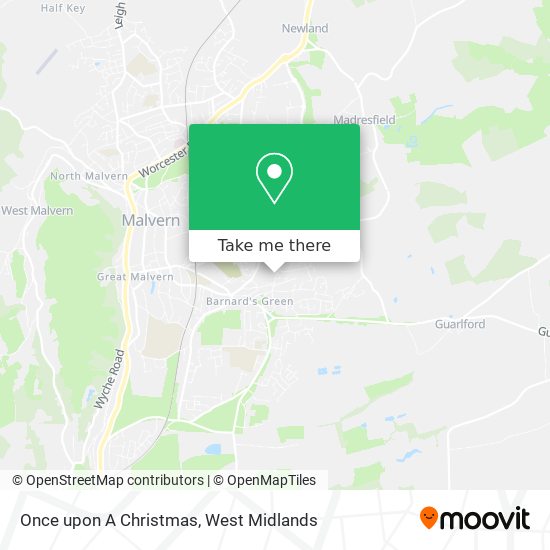 Once upon A Christmas map
