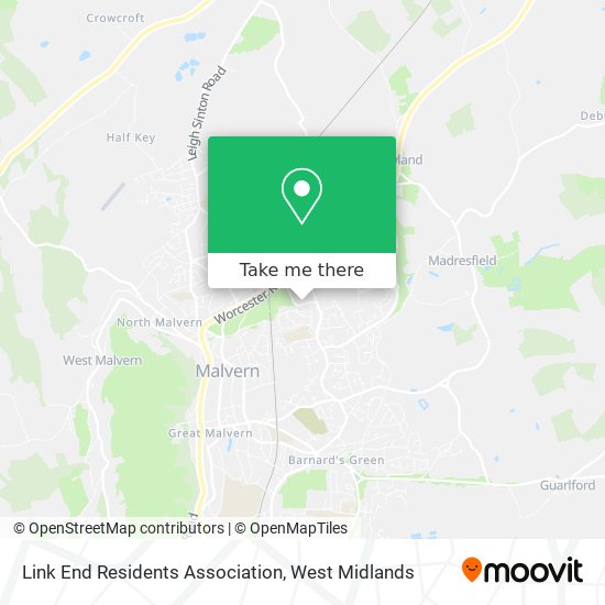 Link End Residents Association map