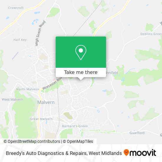 Breedy's Auto Diagnostics & Repairs map