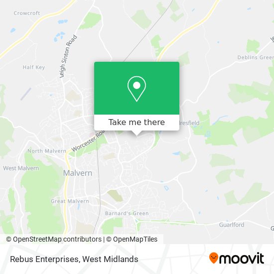 Rebus Enterprises map