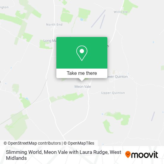Slimming World, Meon Vale with Laura Rudge map