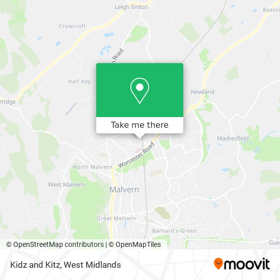 Kidz and Kitz map