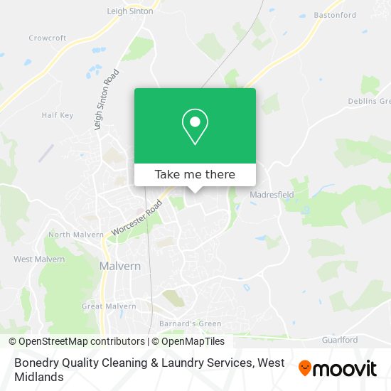 Bonedry Quality Cleaning & Laundry Services map