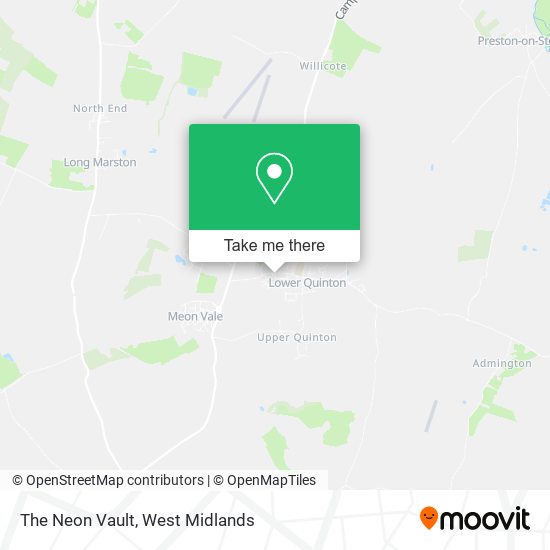 The Neon Vault map