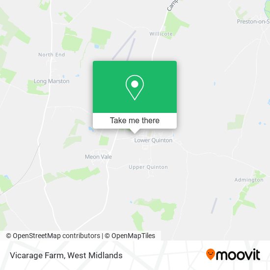 Vicarage Farm map