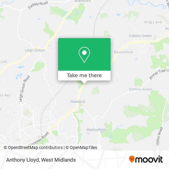 Anthony Lloyd map