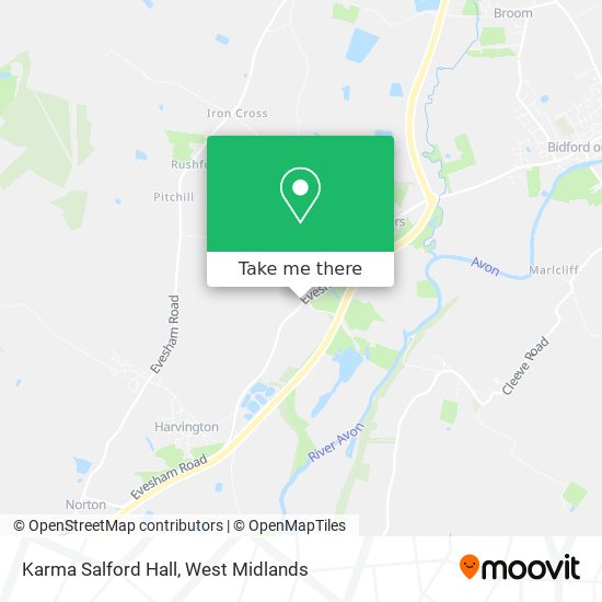 Karma Salford Hall map