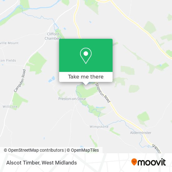 Alscot Timber map