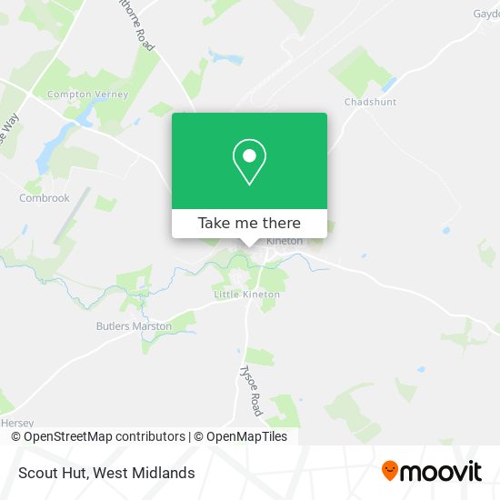 Scout Hut map