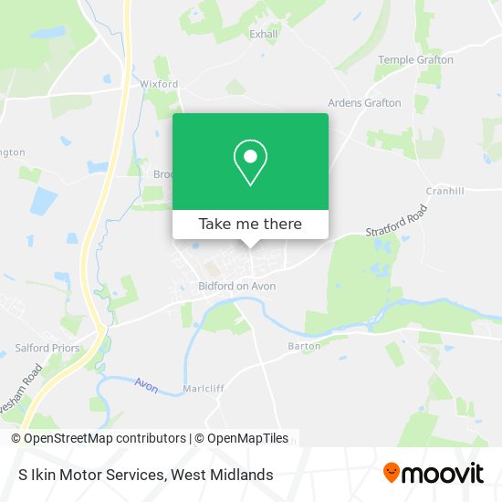 S Ikin Motor Services map