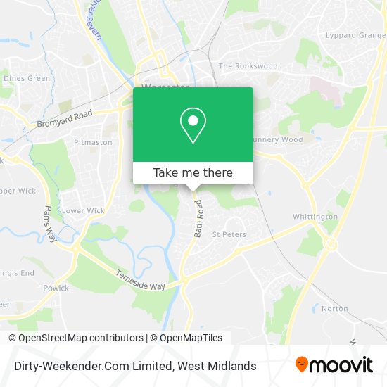 Dirty-Weekender.Com Limited map