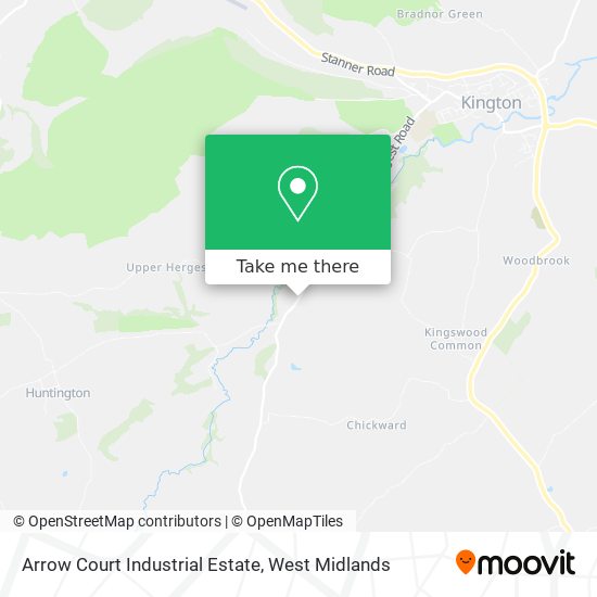 Arrow Court Industrial Estate map