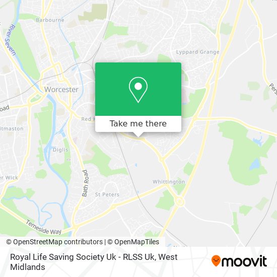 Royal Life Saving Society Uk - RLSS Uk map