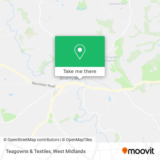 Teagowns & Textiles map