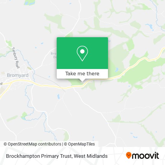 Brockhampton Primary Trust map