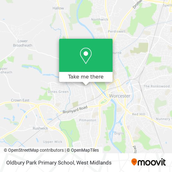 Oldbury Park Primary School map