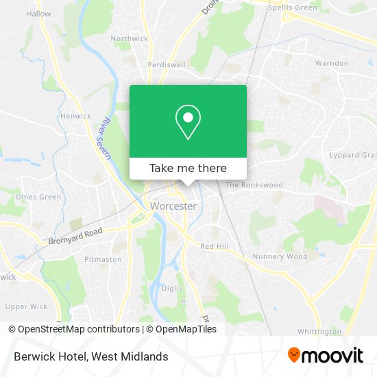 Berwick Hotel map