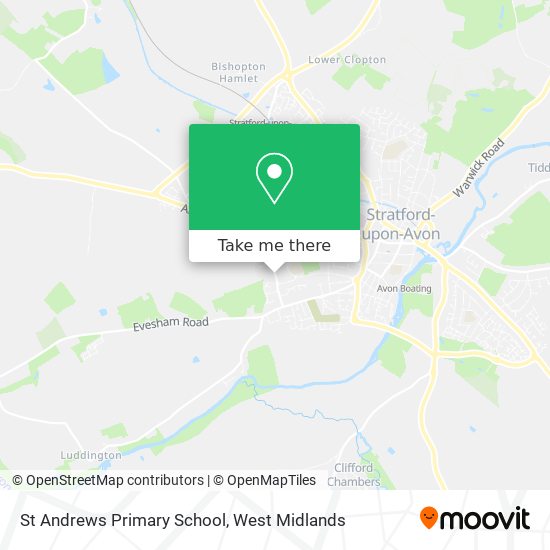 St Andrews Primary School map