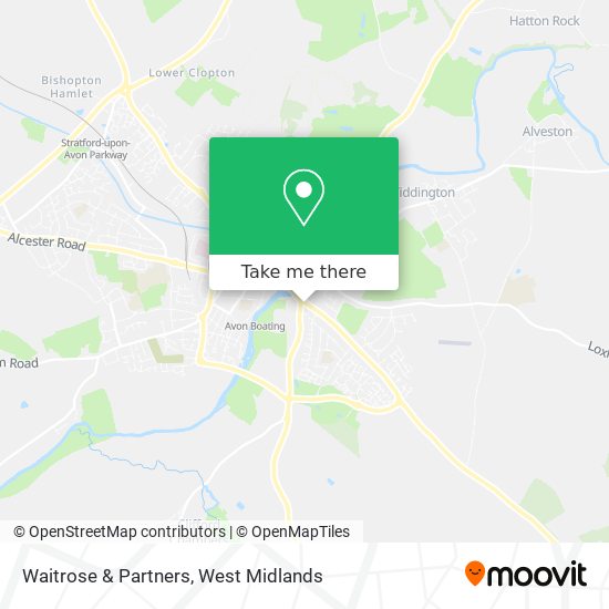Waitrose & Partners map