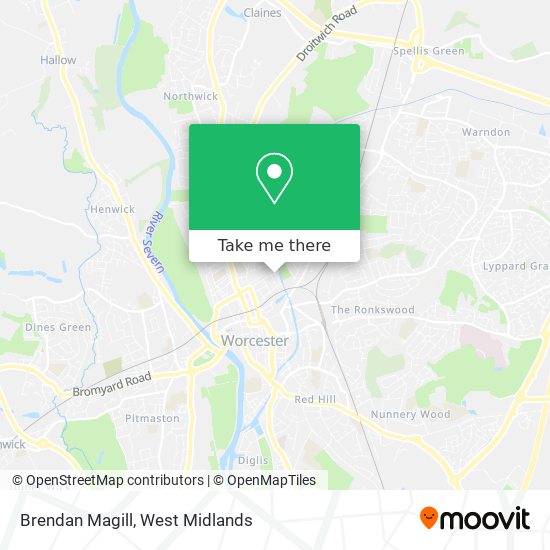 Brendan Magill map