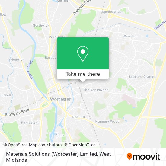 Materials Solutions (Worcester) Limited map