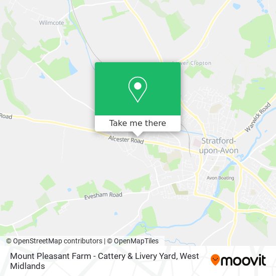 Mount Pleasant Farm - Cattery & Livery Yard map