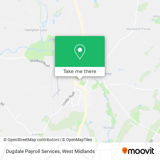 Dugdale Payroll Services map
