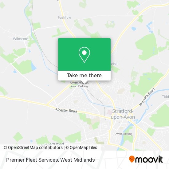 Premier Fleet Services map