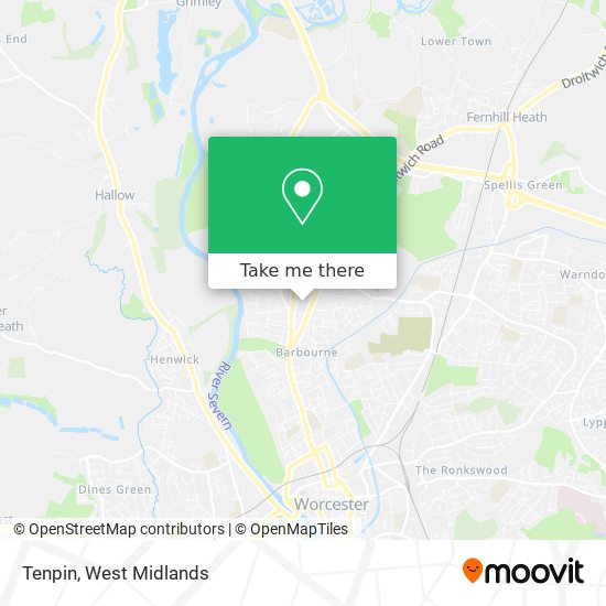Tenpin map