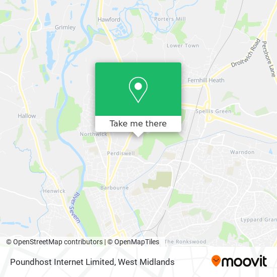 Poundhost Internet Limited map