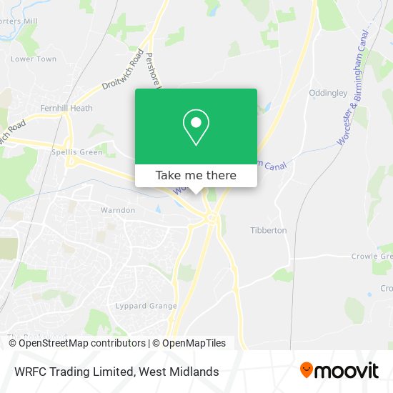 WRFC Trading Limited map