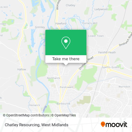 Chatley Resourcing map