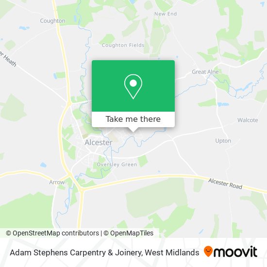 Adam Stephens Carpentry & Joinery map