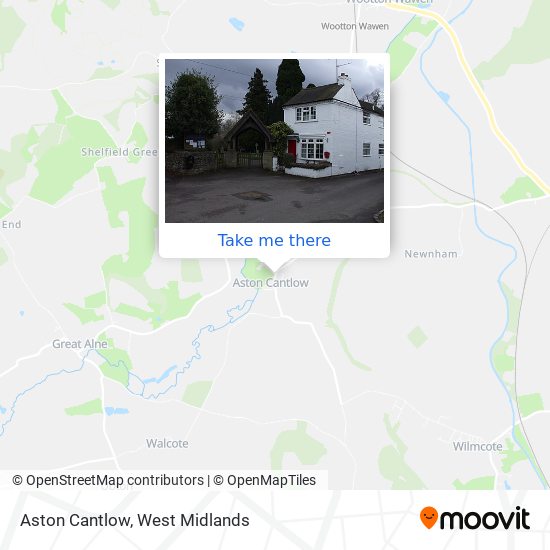Aston Cantlow map