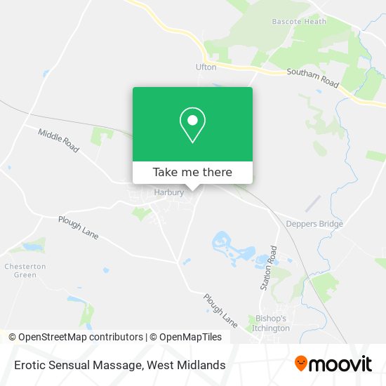 Erotic Sensual Massage map