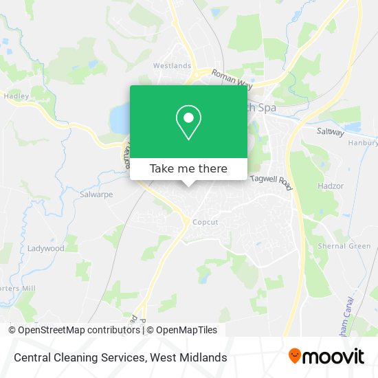 Central Cleaning Services map