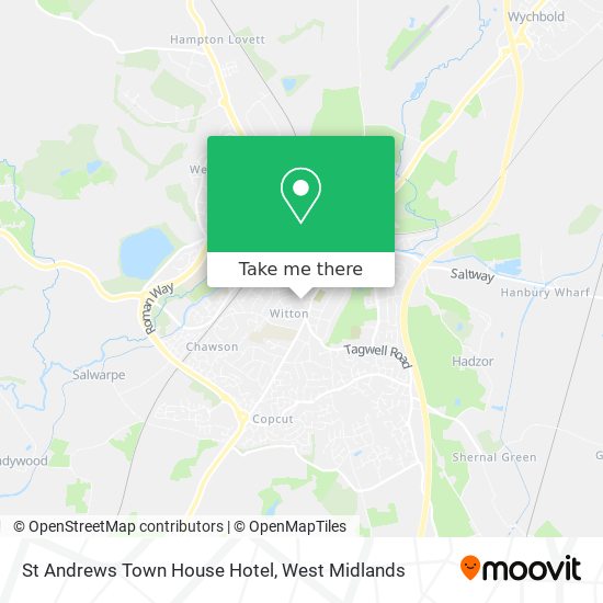 St Andrews Town House Hotel map