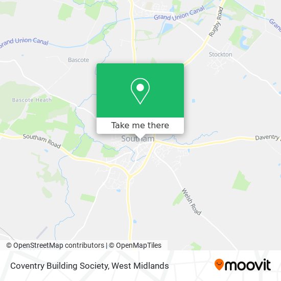 Coventry Building Society map