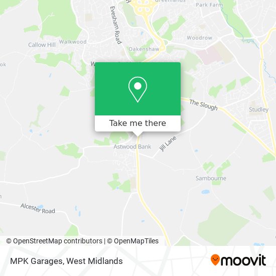 MPK Garages map
