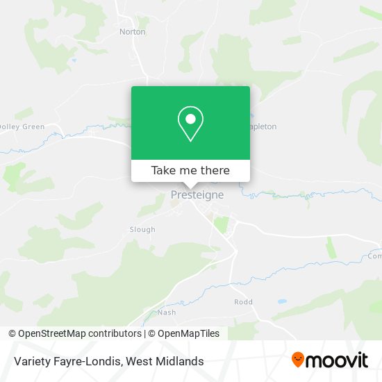 Variety Fayre-Londis map