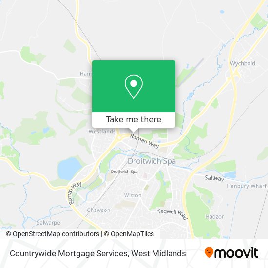 Countrywide Mortgage Services map