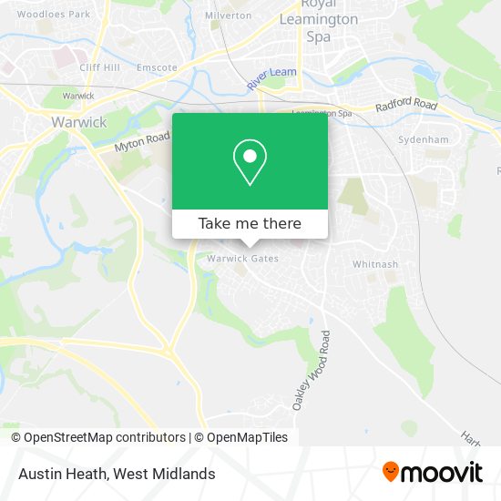Austin Heath map