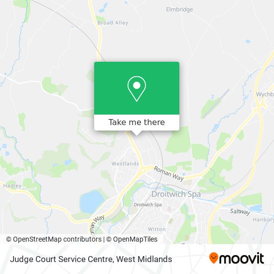 Judge Court Service Centre map