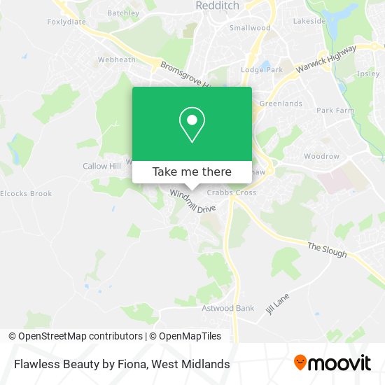 Flawless Beauty by Fiona map