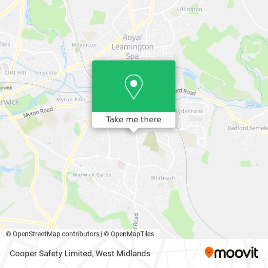 Cooper Safety Limited map
